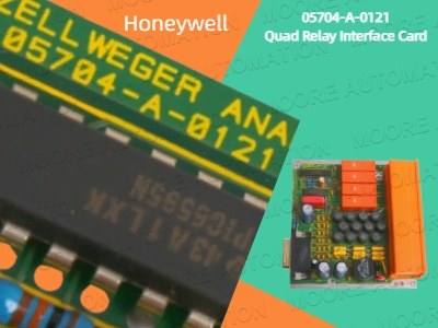 Honeywell 05704-A-0121 Quad Relay Interface Card: Improve Control System Flexibility