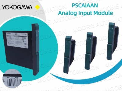 Yokogawa PSCAIAAN analog input module: Accurate data acquisition enables industrial automation