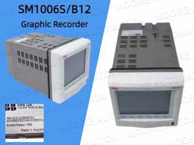 ABB SM1006S/B12 graphic recorder improves industrial data recording capabilities