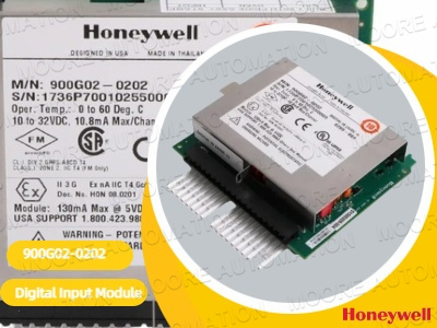 Honeywell 900G02-0202 digital input module helps upgrade industrial signal acquisition