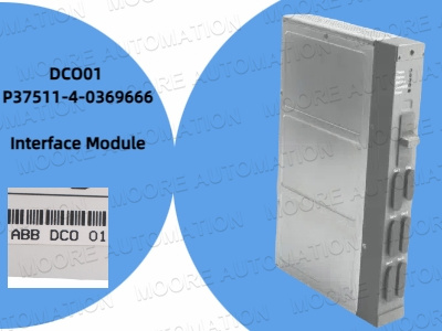 ABB DCO01 P37511-4-0369666 interface module helps industrial system data communication upgrade